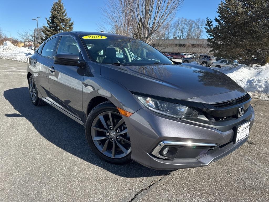 used 2021 Honda Civic car, priced at $21,784