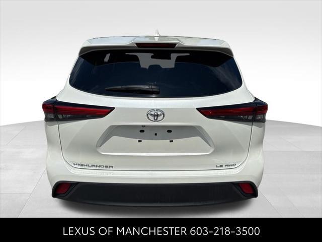 used 2021 Toyota Highlander car, priced at $28,484