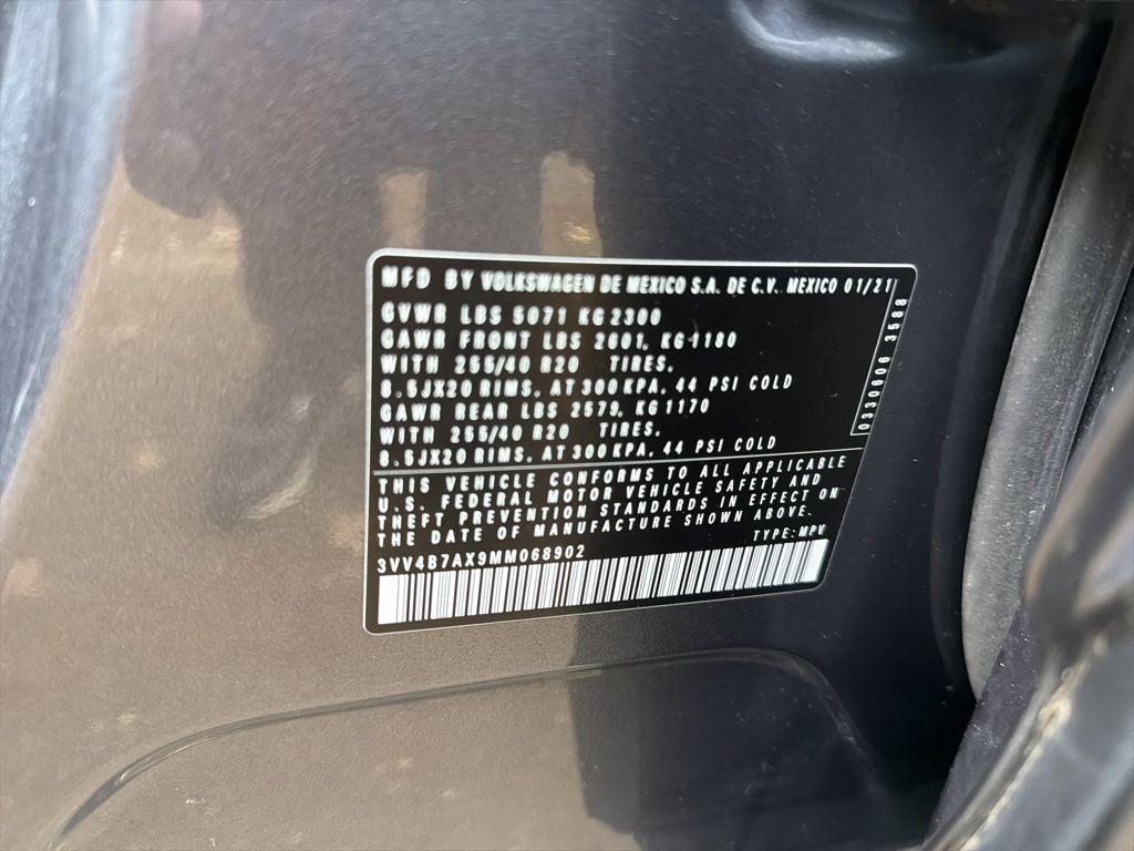 used 2021 Volkswagen Tiguan car, priced at $19,784