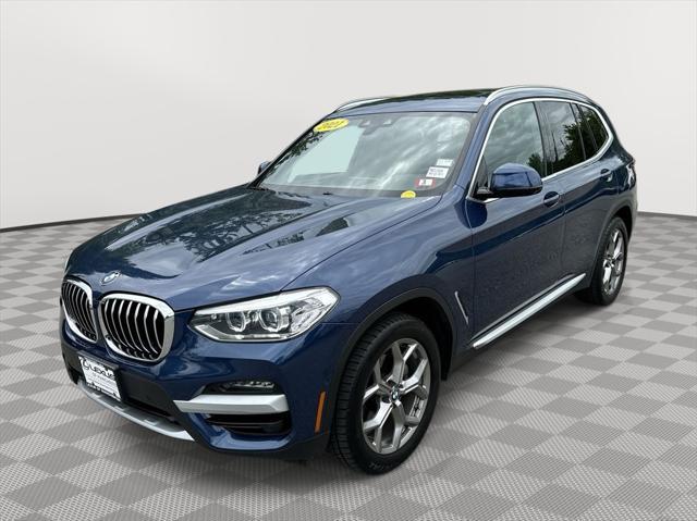 used 2021 BMW X3 car, priced at $35,284