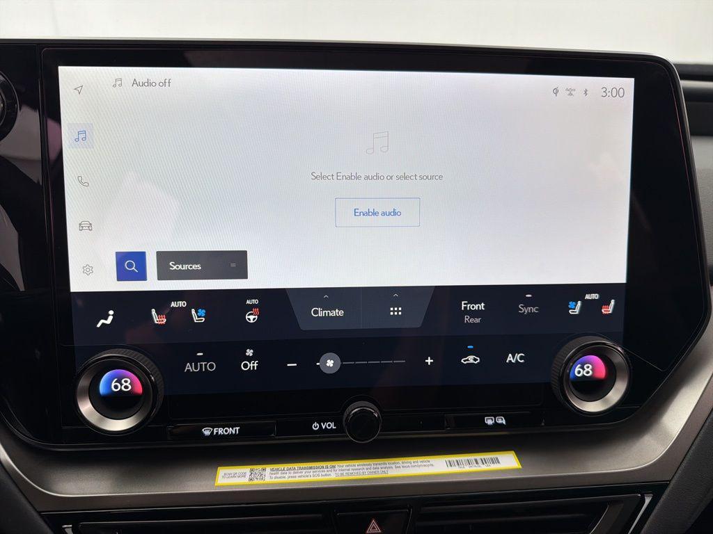 new 2026 Lexus TX 350 car, priced at $67,842