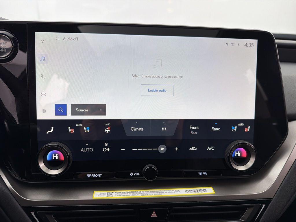 new 2026 Lexus TX 350 car, priced at $63,830