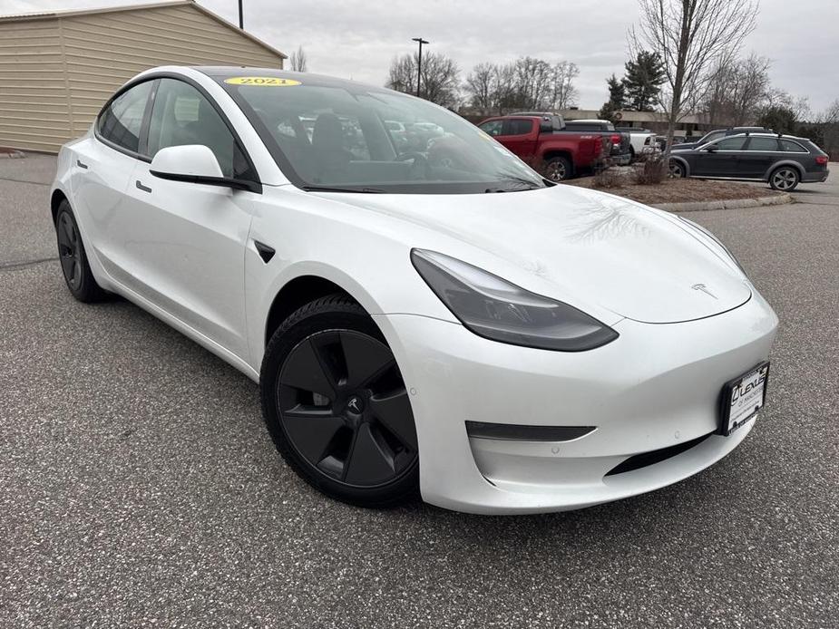 used 2021 Tesla Model 3 car, priced at $20,784