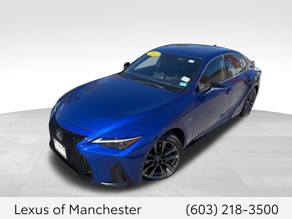 used 2023 Lexus IS 350 car, priced at $45,584
