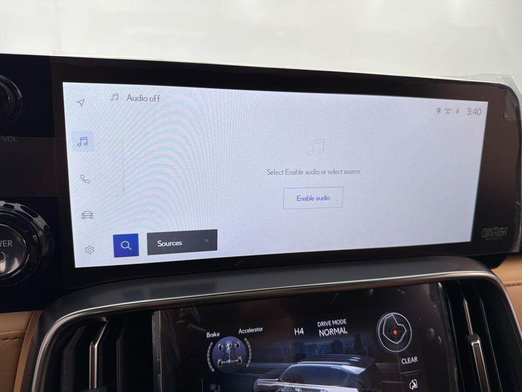 new 2025 Lexus LX 700h car, priced at $120,350