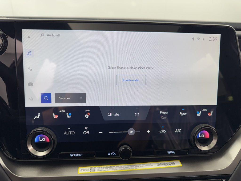 new 2025 Lexus TX 350 car, priced at $65,220
