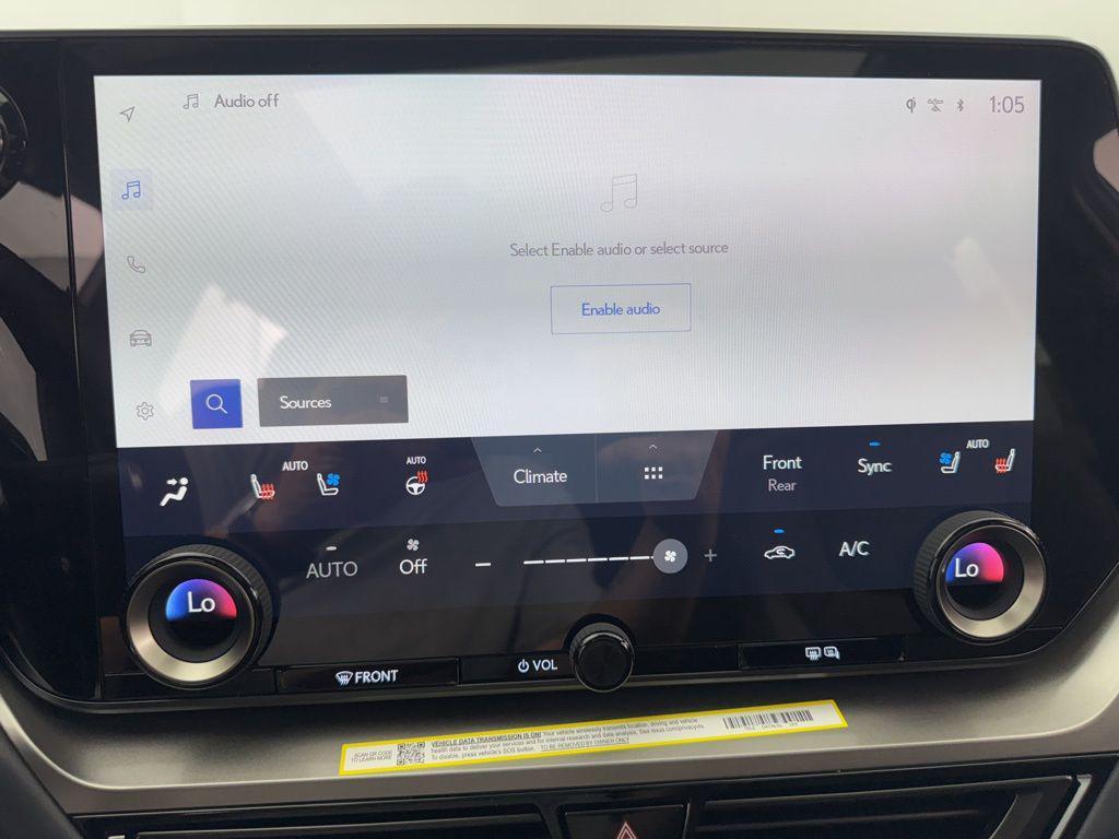 new 2025 Lexus TX 350 car, priced at $71,630