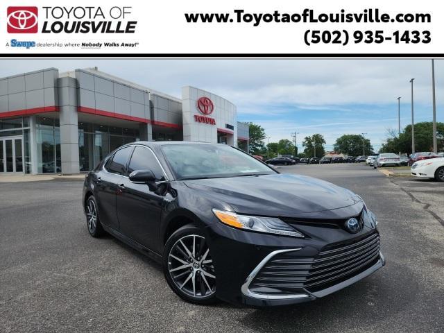 used 2021 Toyota Camry Hybrid car, priced at $31,850