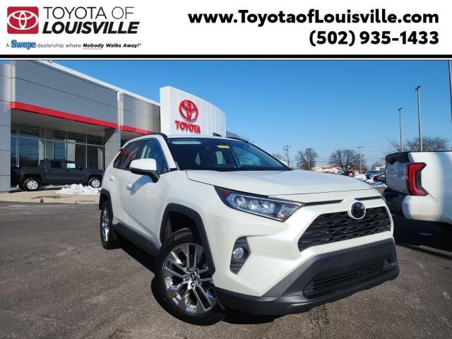 used 2021 Toyota RAV4 car, priced at $30,850