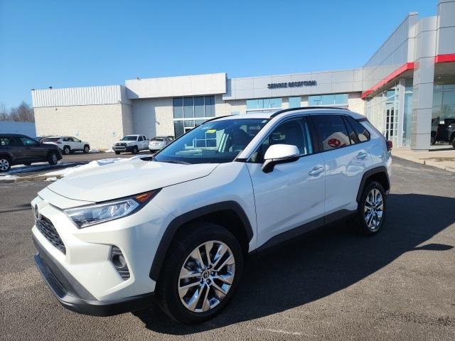 used 2021 Toyota RAV4 car, priced at $30,850