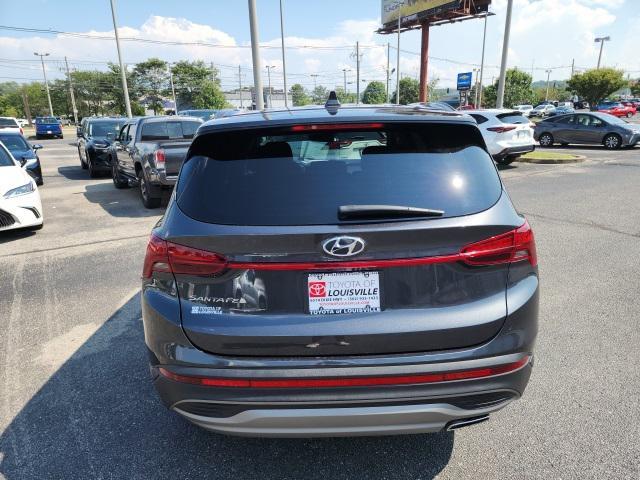 used 2021 Hyundai Santa Fe car, priced at $22,974