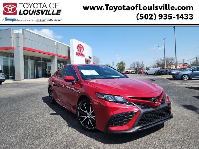 used 2021 Toyota Camry car, priced at $24,377