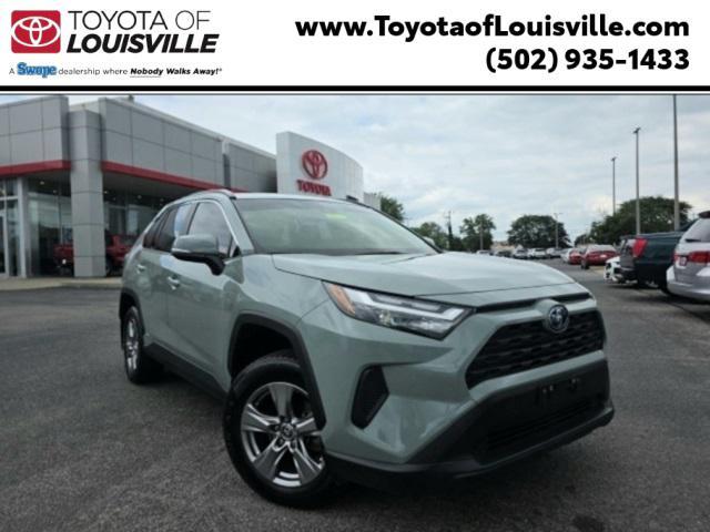 used 2023 Toyota RAV4 Hybrid car, priced at $34,998