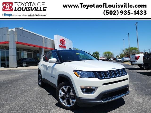 used 2021 Jeep Compass car, priced at $25,644