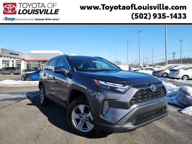 used 2023 Toyota RAV4 Hybrid car, priced at $34,528