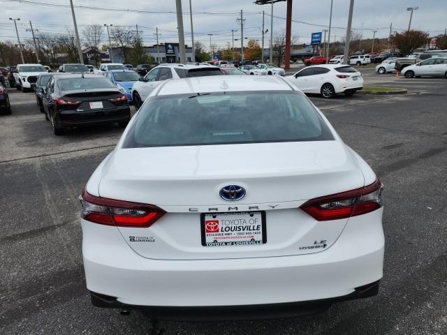 used 2021 Toyota Camry Hybrid car, priced at $28,585