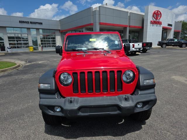 used 2021 Jeep Wrangler Unlimited car, priced at $28,396
