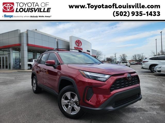 used 2022 Toyota RAV4 car, priced at $27,641