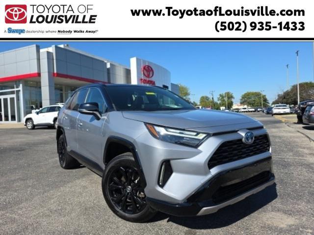 used 2022 Toyota RAV4 Hybrid car, priced at $36,998