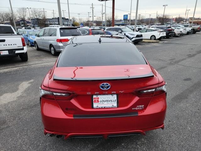 used 2021 Toyota Camry Hybrid car, priced at $28,820