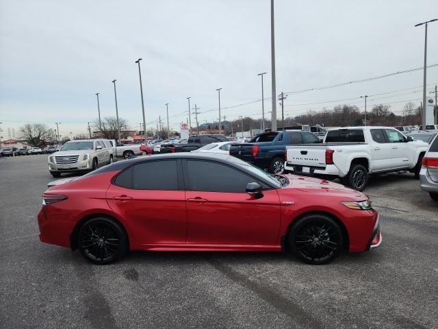 used 2021 Toyota Camry Hybrid car, priced at $28,820