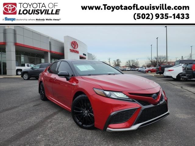 used 2021 Toyota Camry Hybrid car, priced at $28,820