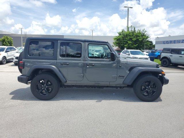 used 2021 Jeep Wrangler Unlimited car, priced at $29,880