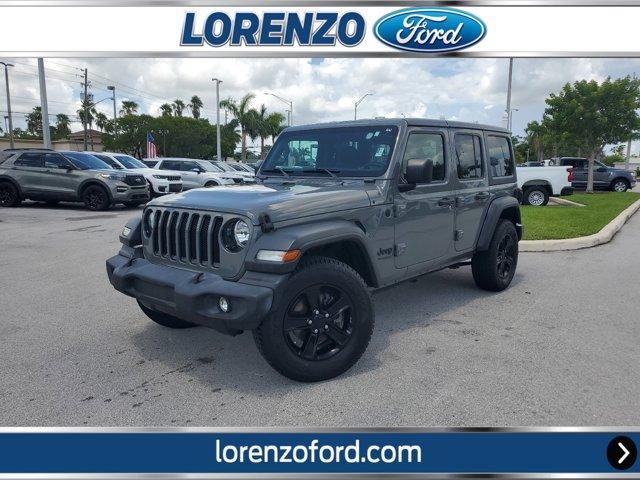 used 2021 Jeep Wrangler Unlimited car, priced at $29,880