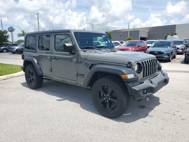 used 2021 Jeep Wrangler Unlimited car, priced at $29,880