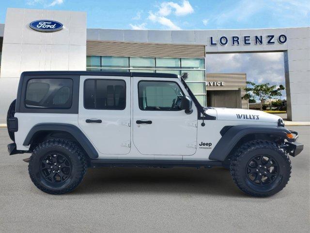 used 2021 Jeep Wrangler Unlimited car, priced at $31,380