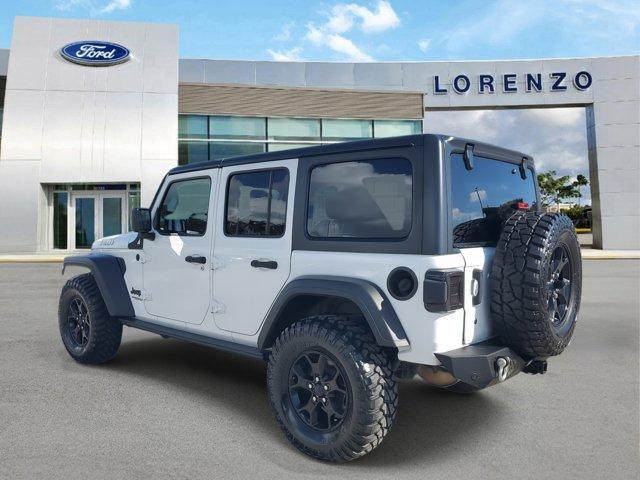 used 2021 Jeep Wrangler Unlimited car, priced at $31,380