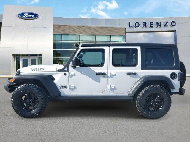 used 2021 Jeep Wrangler Unlimited car, priced at $31,380