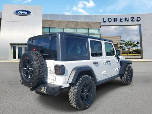 used 2021 Jeep Wrangler Unlimited car, priced at $31,380