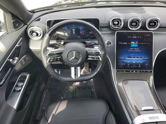 used 2022 Mercedes-Benz C-Class car, priced at $35,990