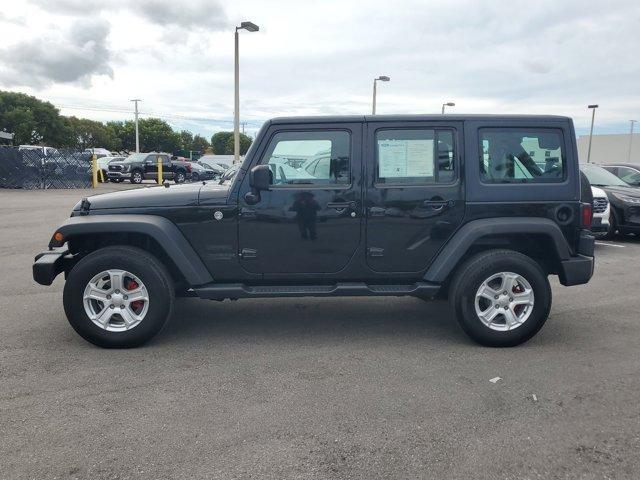 used 2014 Jeep Wrangler Unlimited car, priced at $14,880