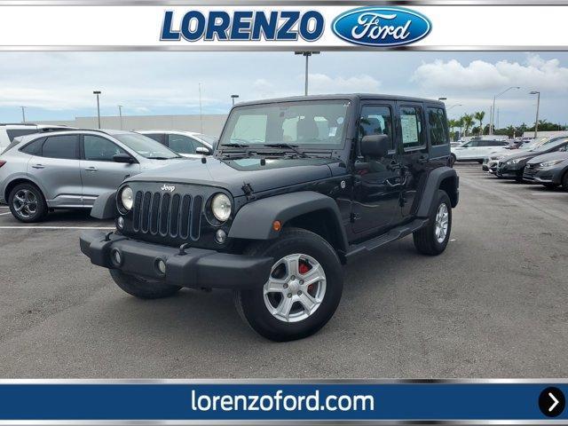 used 2014 Jeep Wrangler Unlimited car, priced at $15,380