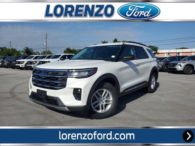 new 2025 Ford Explorer car, priced at $40,095