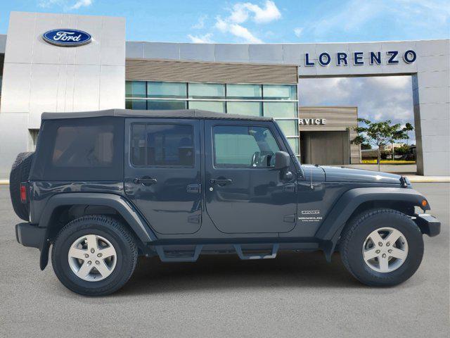 used 2017 Jeep Wrangler Unlimited car, priced at $20,590