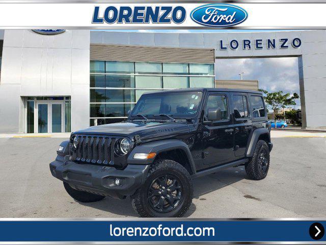 used 2020 Jeep Wrangler Unlimited car, priced at $26,990