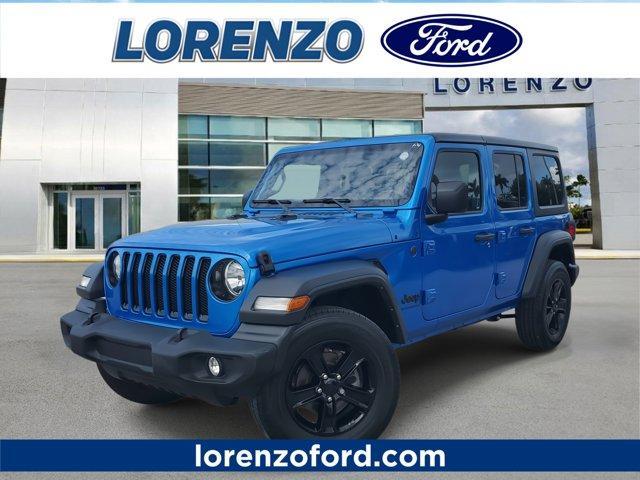 used 2023 Jeep Wrangler car, priced at $29,590