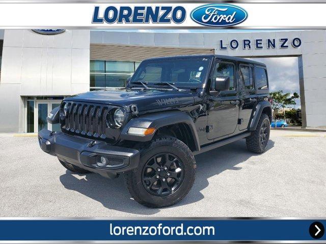 used 2021 Jeep Wrangler Unlimited car, priced at $33,830