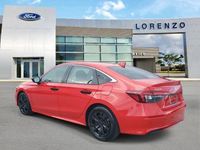 used 2025 Honda Civic car, priced at $23,590