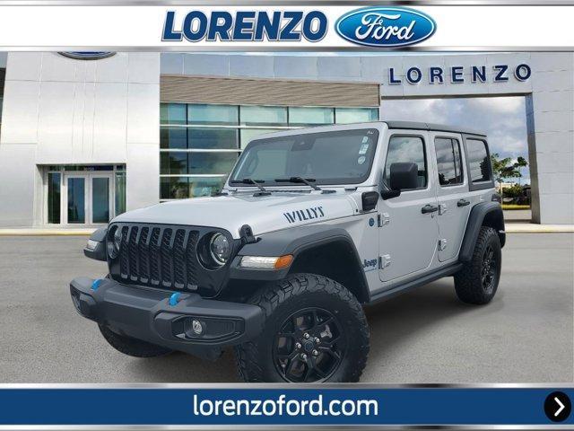 used 2024 Jeep Wrangler 4xe car, priced at $39,880