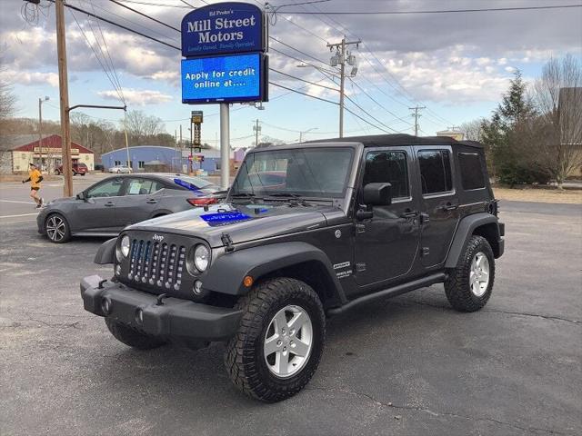 used 2017 Jeep Wrangler Unlimited car, priced at $18,900