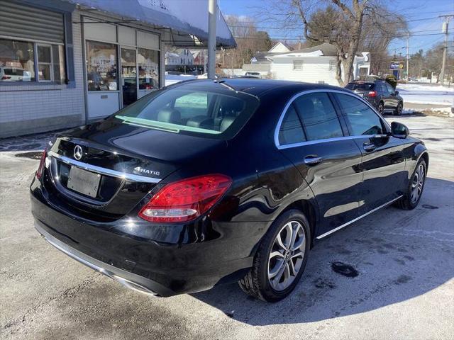 used 2018 Mercedes-Benz C-Class car, priced at $19,900