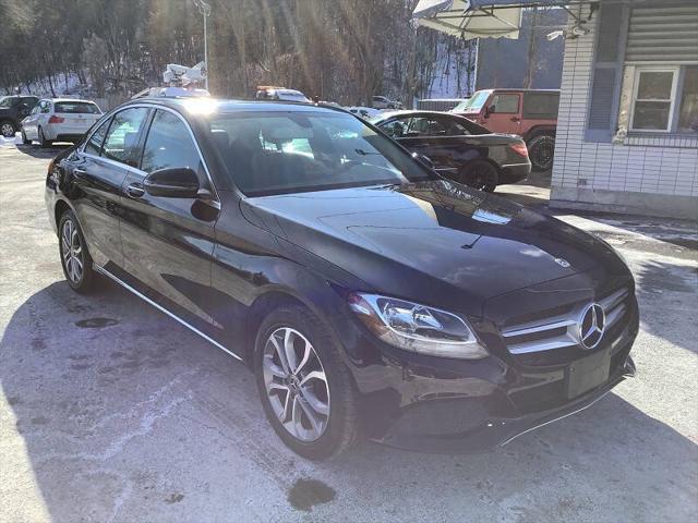 used 2018 Mercedes-Benz C-Class car, priced at $19,900