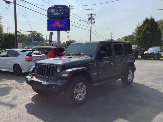 used 2018 Jeep Wrangler Unlimited car, priced at $23,900