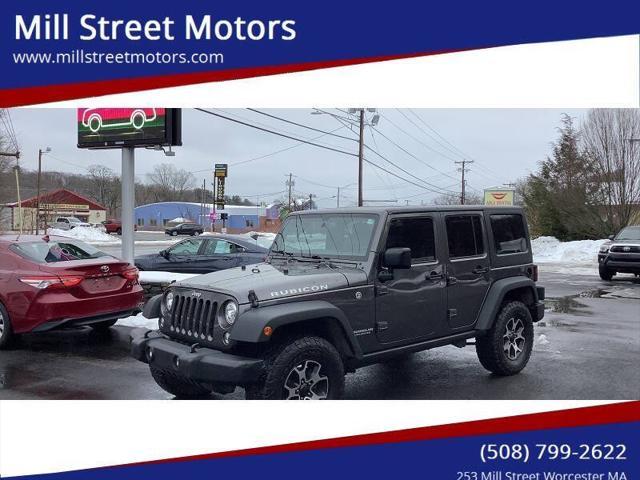 used 2017 Jeep Wrangler Unlimited car, priced at $19,900