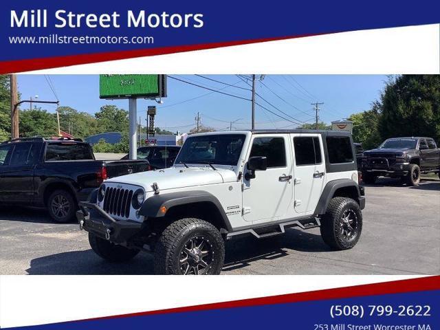 used 2017 Jeep Wrangler Unlimited car, priced at $19,900