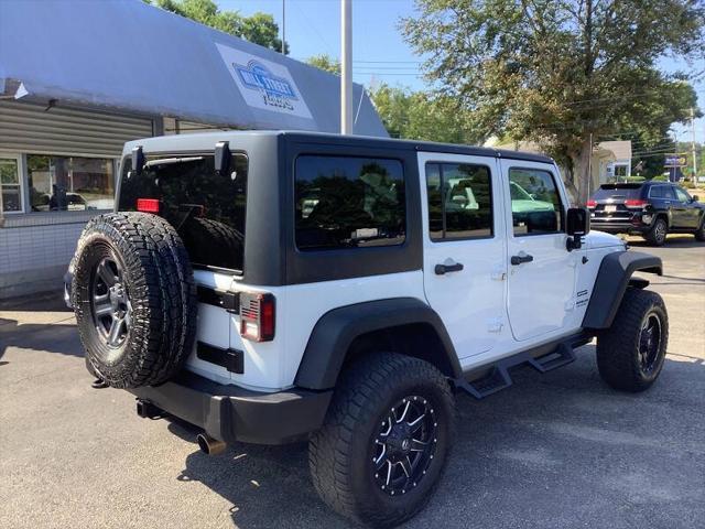 used 2017 Jeep Wrangler Unlimited car, priced at $19,900